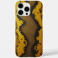  Lemon Luxe: Yellow Snake Design