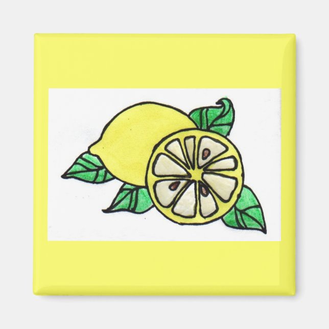 Lemon Magnet (Front)