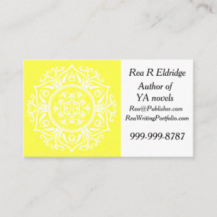 Lemon Mandala Business Card