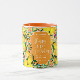 Lemon Mediterranean 60th Orange Mug