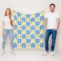 Lemon Mediterranean French Country Tile Pattern