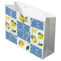 Lemon Mediterranean French Country Tile Pattern