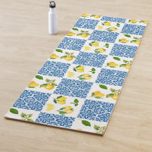 Lemon Mediterranean French Country Tile Pattern