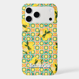 Lemon Mediterranean Orage Green iPhone Case