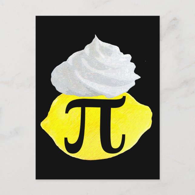Lemon Merigue Pi Postcard (Front)