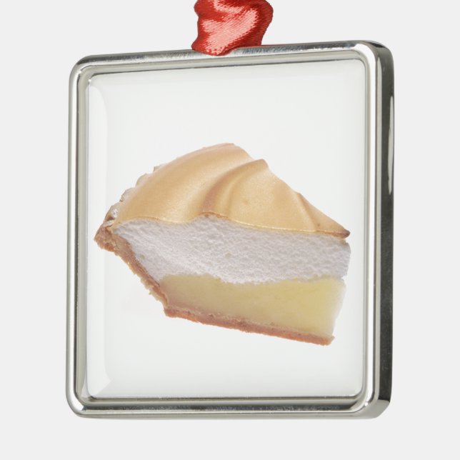 Lemon Meringue Pie Metal Tree Decoration (Left)