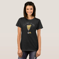 Lemon Mimosas Cocktail Ombre Drink Text T-Shirt
