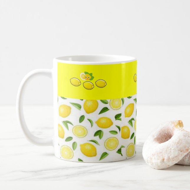 Lemon Mug (With Donut)