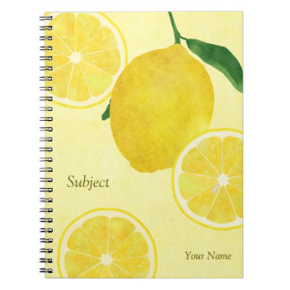Lemon Notebook