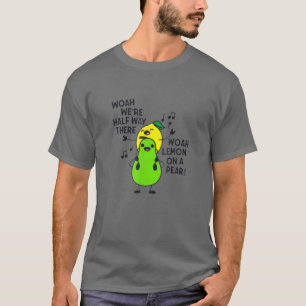 Lemon On A Pear Teacher   Funny Foodie T-Shirt