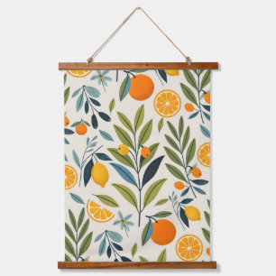 Lemon Orchard Dream Hanging Tapestry