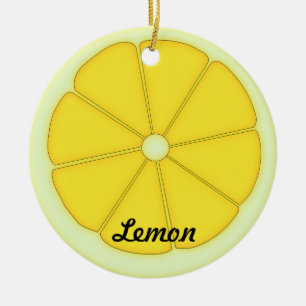 Lemon Ornament