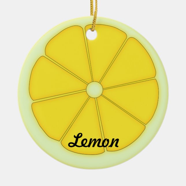 Lemon Ornament (Front)
