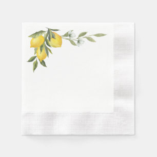 Lemon Paper Napkin