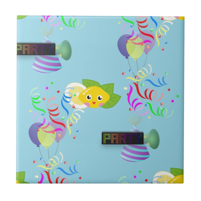 lemon party tile (Front)
