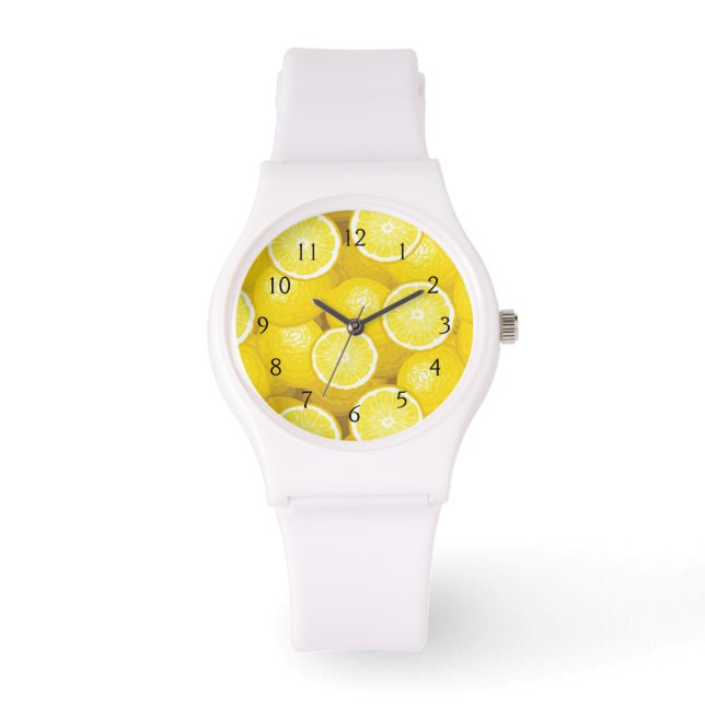 Lemon Pattern 2 Watch (Front)