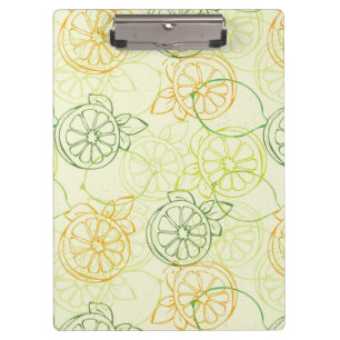 Lemon Pattern Clipboard