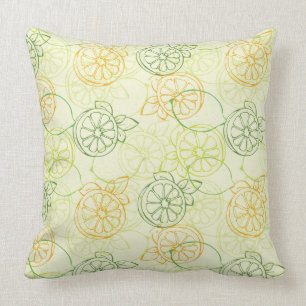 Lemon Pattern Cushion