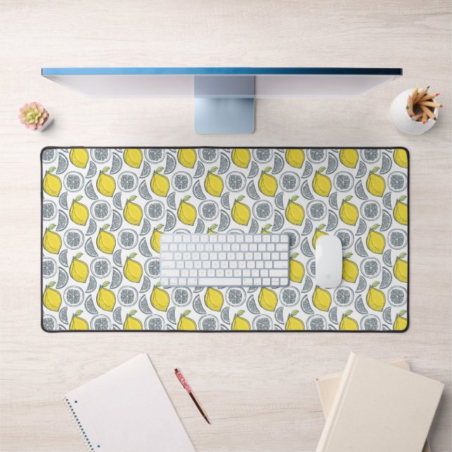 Lemon Pattern Desk Mat (Office 1)