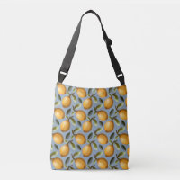 Lemon Pattern Tea Towel Mediterranean Citrus Kitch