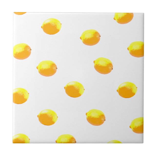 lemon pattern version 1 tile (Front)
