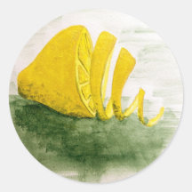 Lemon Peel Label