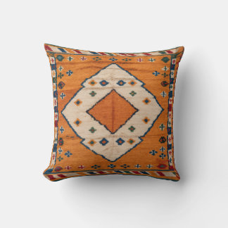 Lemon Persian Bliss" Kilim Pillows:  Cushion