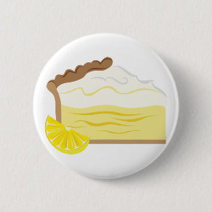 Lemon Pie 6 Cm Round Badge