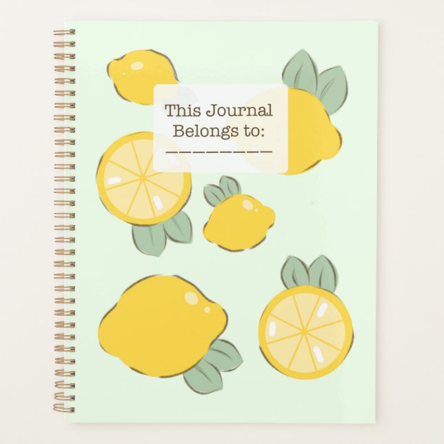 Lemon planner (Front)