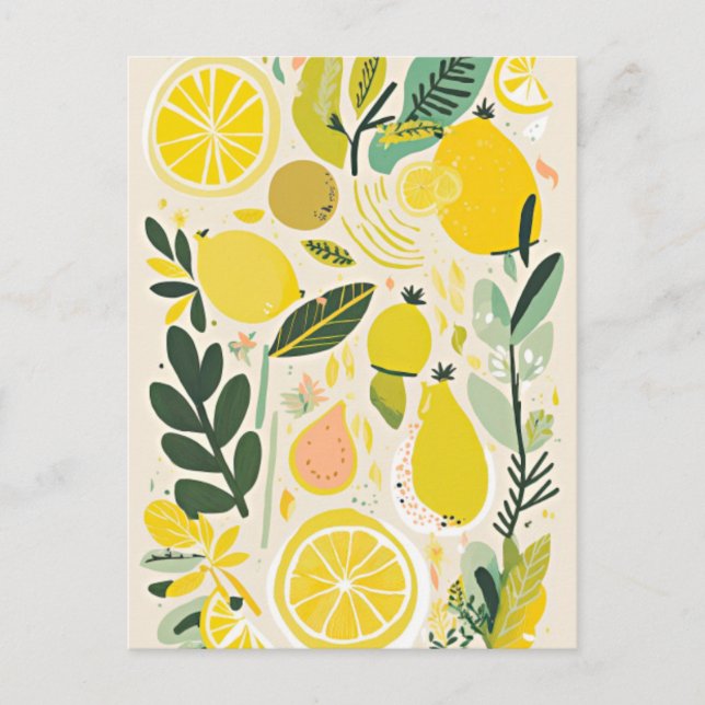 Lemon Postcard (Front)