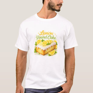 Lemon Pound Cake - Delicious Vintage Bakery  T-Shirt