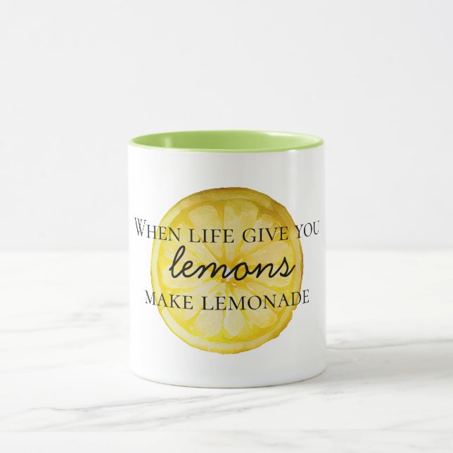 Lemon Quote Mug (Center)
