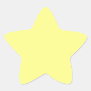 Lemon Sherbet Star Sticker