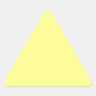 Lemon Sherbet Triangle Sticker