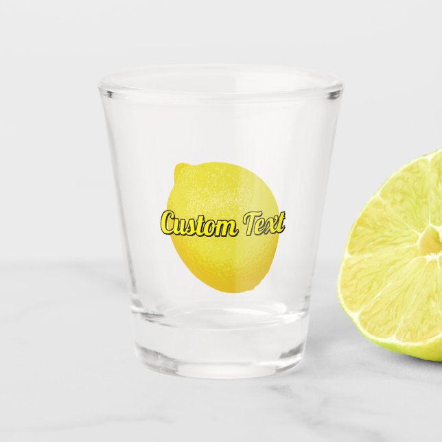 Lemon Shot Glass (Front)