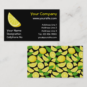 Lemon Slice Business Card