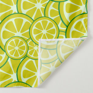 Lemon Slice Citric Fruit Art Yellow Lime Citrus Tapestry