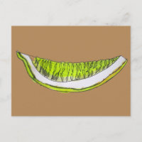 Lemon Slice fruit watercolour illustration