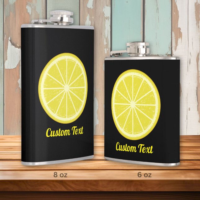 Lemon Slice Hip Flask (Creator Uploaded)