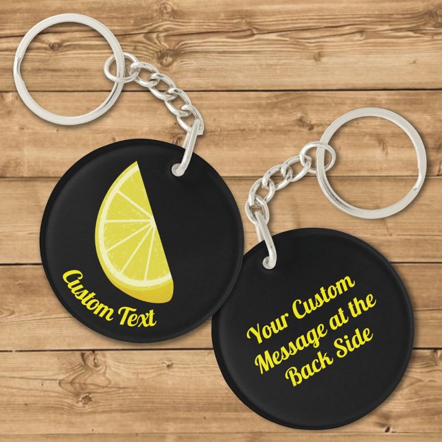 Lemon Slice Keychain (Creator Uploaded)