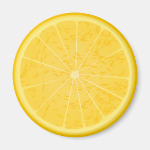 lemon slice magnet