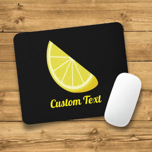 Lemon Slice Mouse Pad