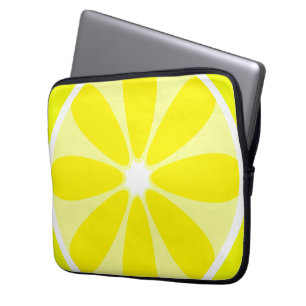 Lemon Slice Neoprene Electronics Bag