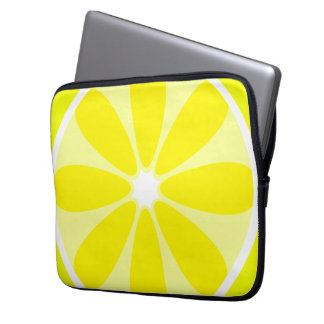Lemon Slice Neoprene Electronics Bag