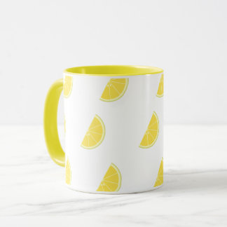 Lemon Slice Pattern Mug