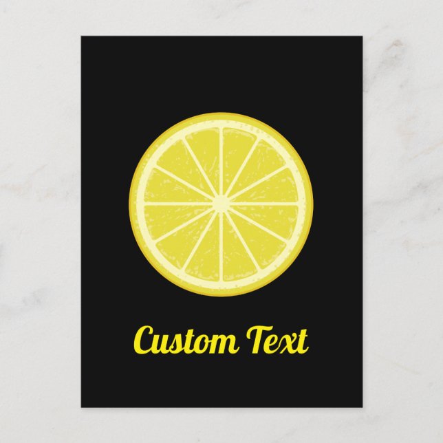 Lemon Slice Postcard (Front)