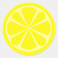 Lemon Slice Sticker