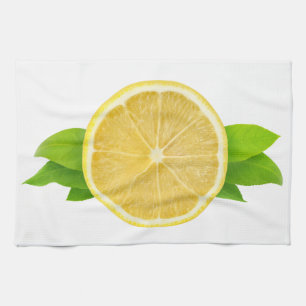 Lemon slice tea towel