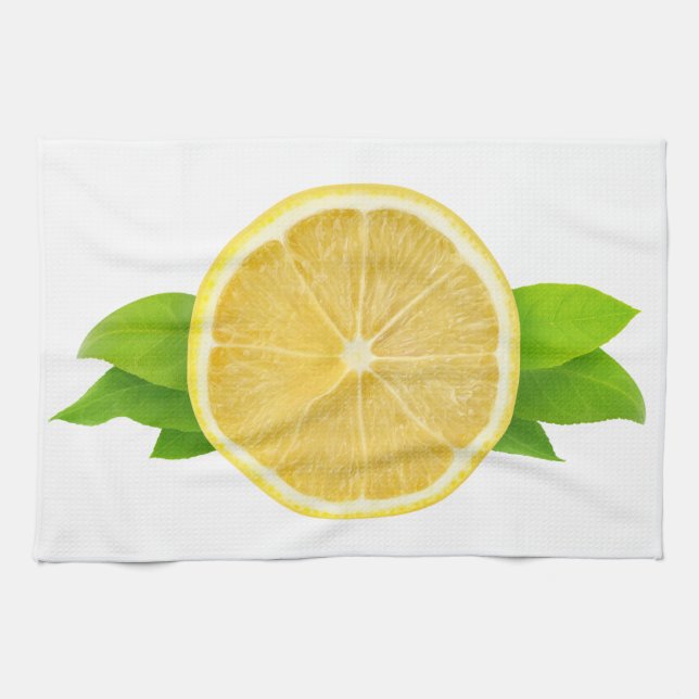 Lemon slice tea towel (Horizontal)