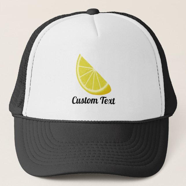Lemon Slice Trucker Hat (Front)